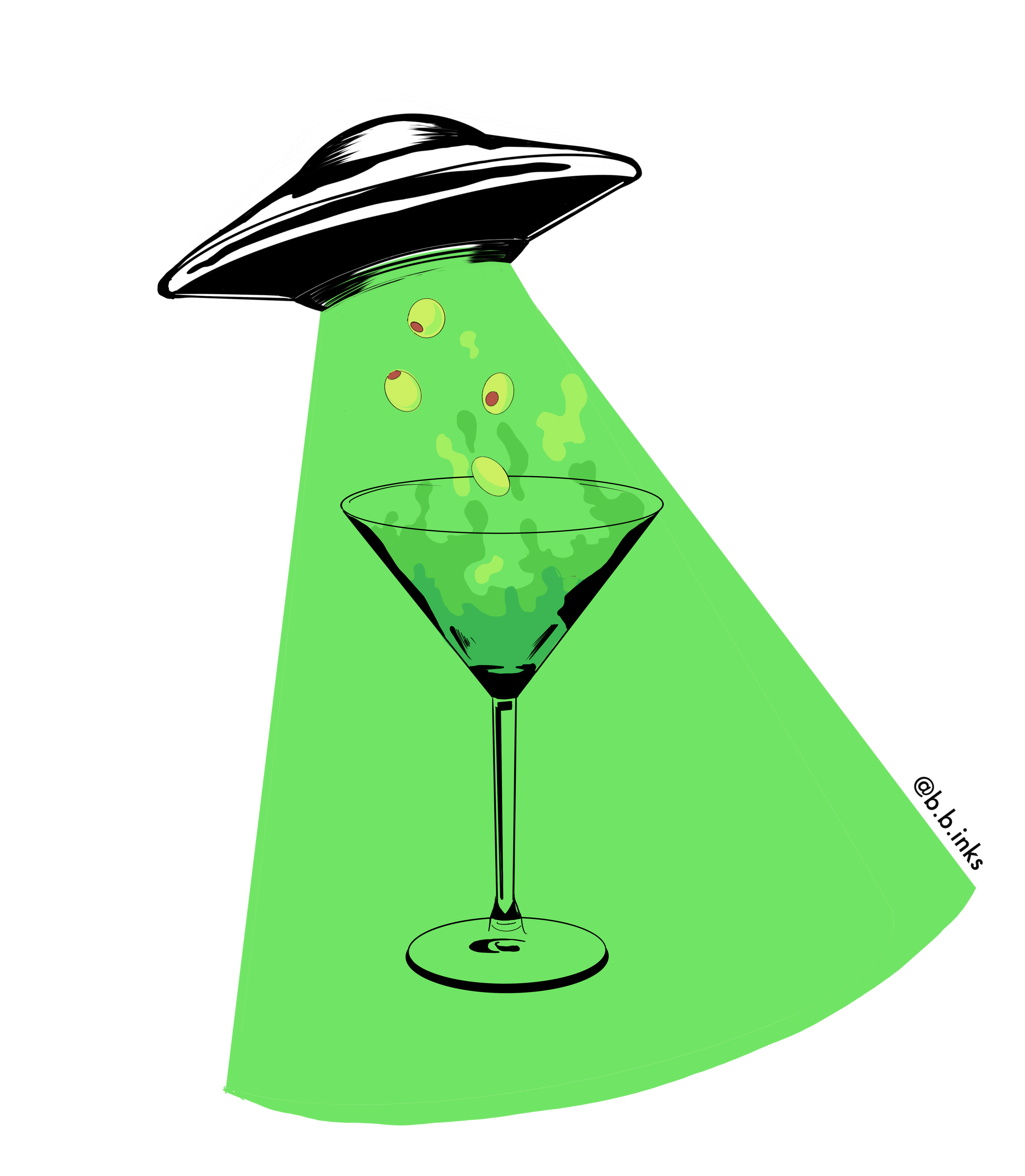 UFO Martini