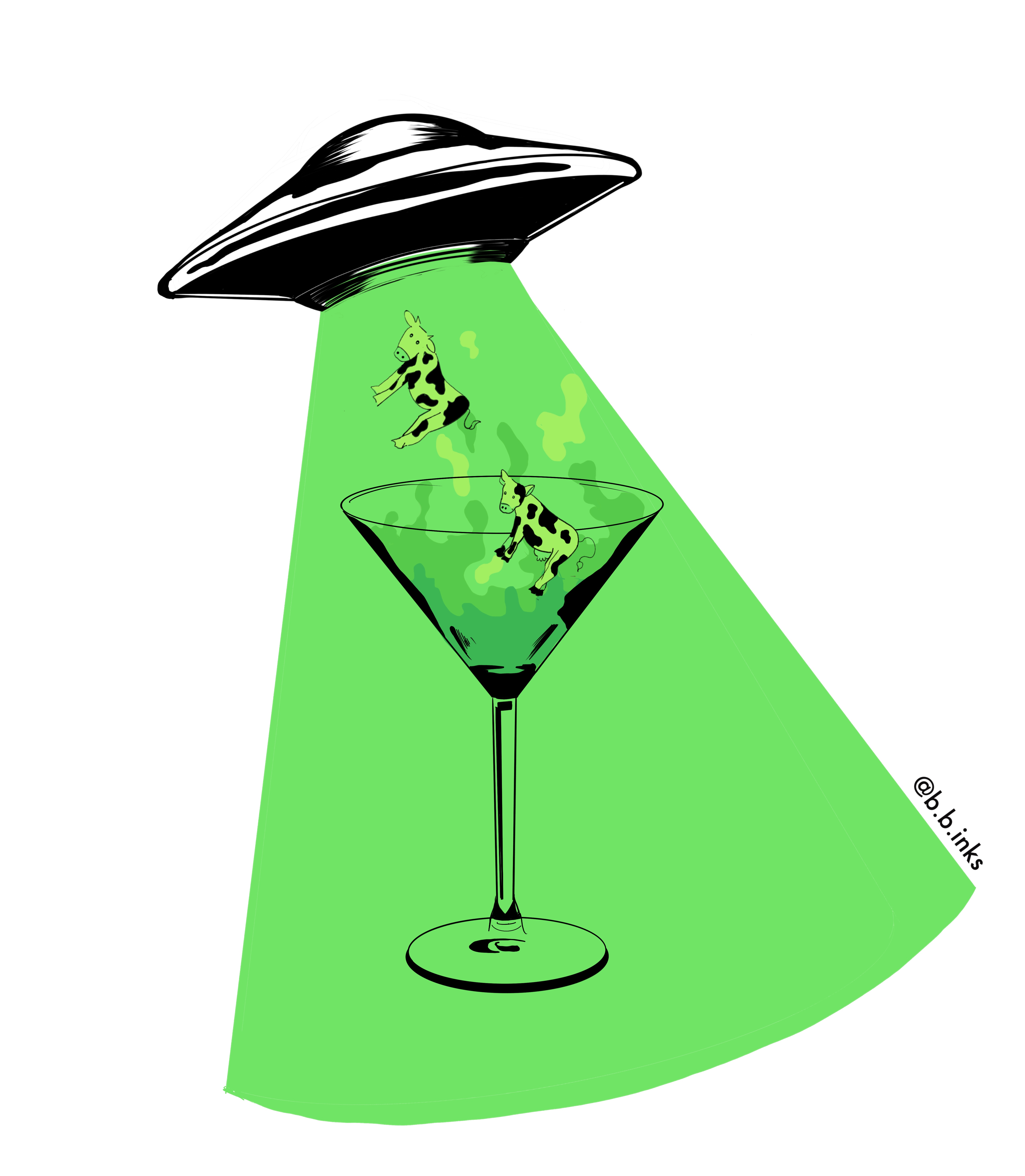 UFO Cow